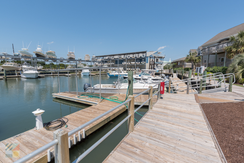 There are several marinas in Beaufort