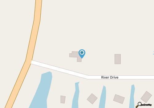 Secluded waterfront home that is 5 min away from downtown Beaufort map location