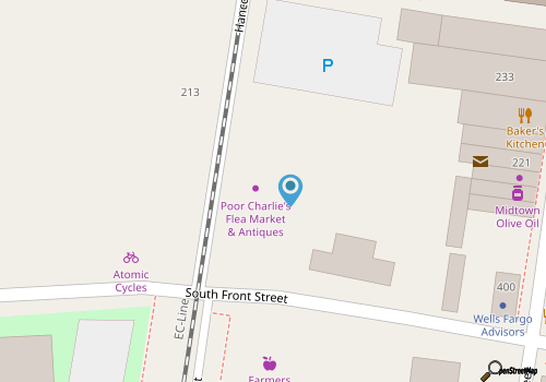 Poor Charlie's Antiques and Flea Market map location