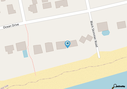Gull Watcher - Beautiful Oceanfront 4 Bedroom map location