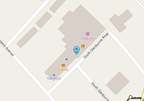 New Bern Fabric Center map location