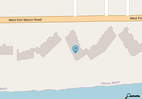 Lovely Condo in Direct Oceanfront Complex w/Shared Pool, Free WiFi, Water Views map location