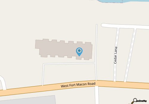 Palm Suites Atlantic Beach map location