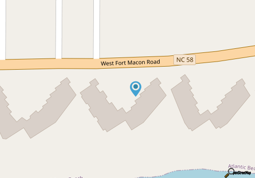 Atlantic Beach Realty map location