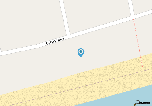 Spacious 4BR Beach Duplex with Ocean Views map location