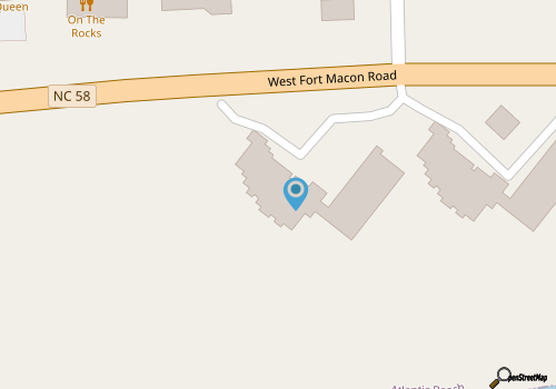 1st floor oceanside condo at Island Beach with balcony & shared outdoor pools map location