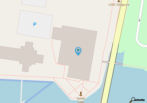 New Bern Convention Center map location