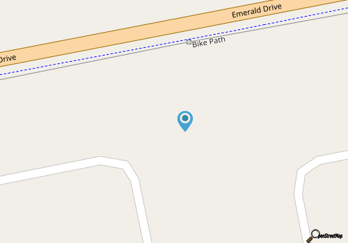 Fantastic 4-bedroom house with POOL at Emerald Isle map location