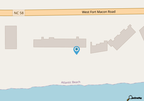 Spacious Beachfront Condo just steps away from ocean and pool map location