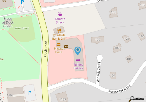 Pizzazz Pizza Company map location