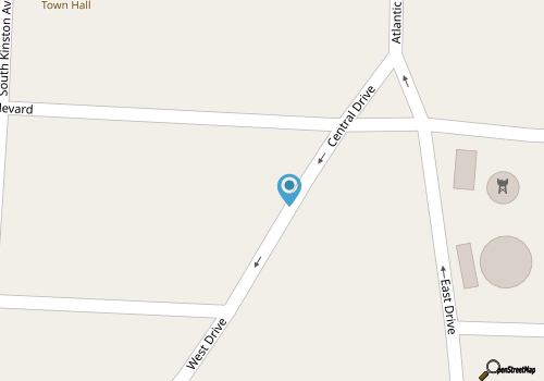 Outerbankers: Dog-friendly, a block from the beach map location