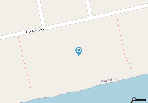 Compass Pointe, Oceanfront House in Emerald Isle, NC! map location