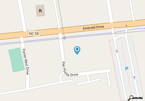 Take Me A Wave - Pier Pointe 7A2, Emerald Isle map location