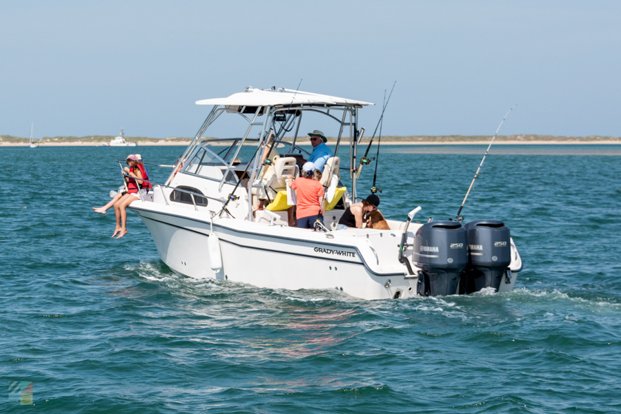 Family fishing day