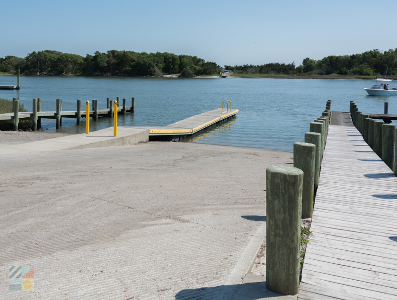 Downtown Beaufort boat ramp