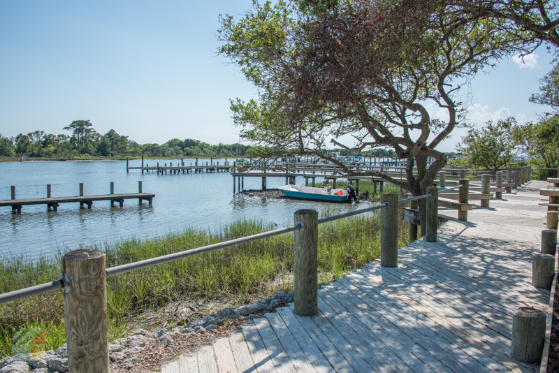 Curtis Perry public park in Beaufort