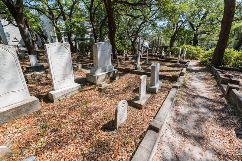 Old Burying Ground in <a href=