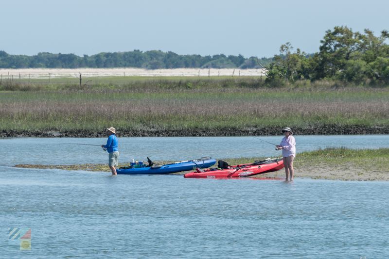 Kayak Fishing on the Shackleford Banks