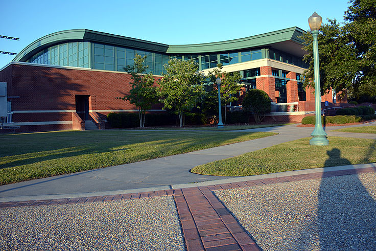 Exterior of the New Bern Convention Center