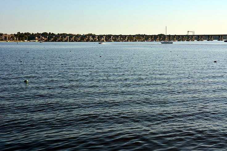 Waterside view from Lawson Creek Park