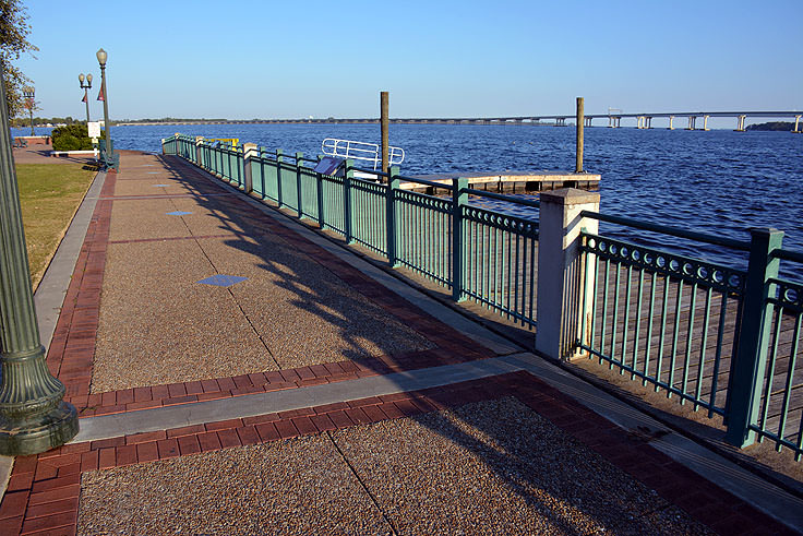 Waterfront at Union Point Park in New Bern, NC