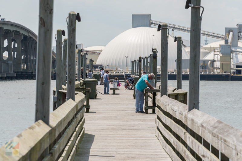 Newport River pier and ramp