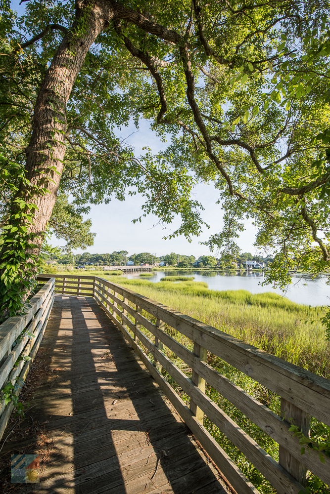 Calico Creek Boardwalk in Morehead City NC