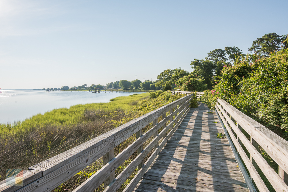 Calico Creek Boardwalk in Morehead City NC