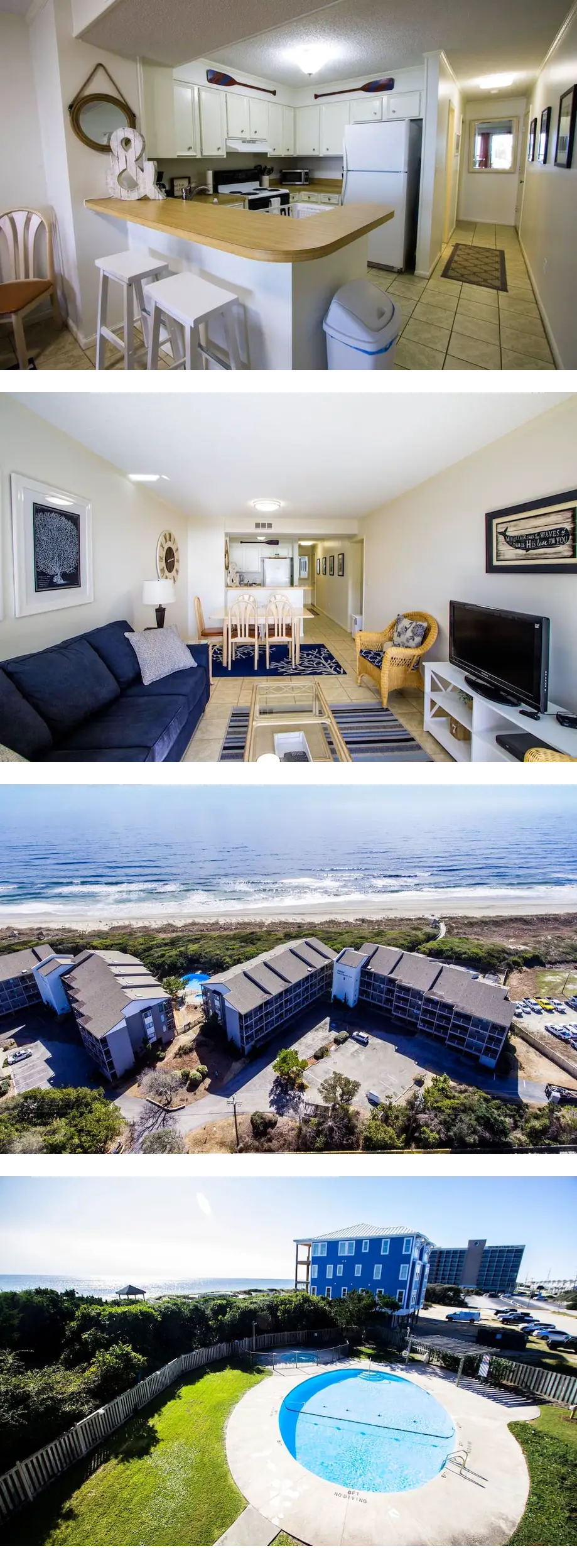 2 Bed, 2 Bath Oceanfront Condo at Island...