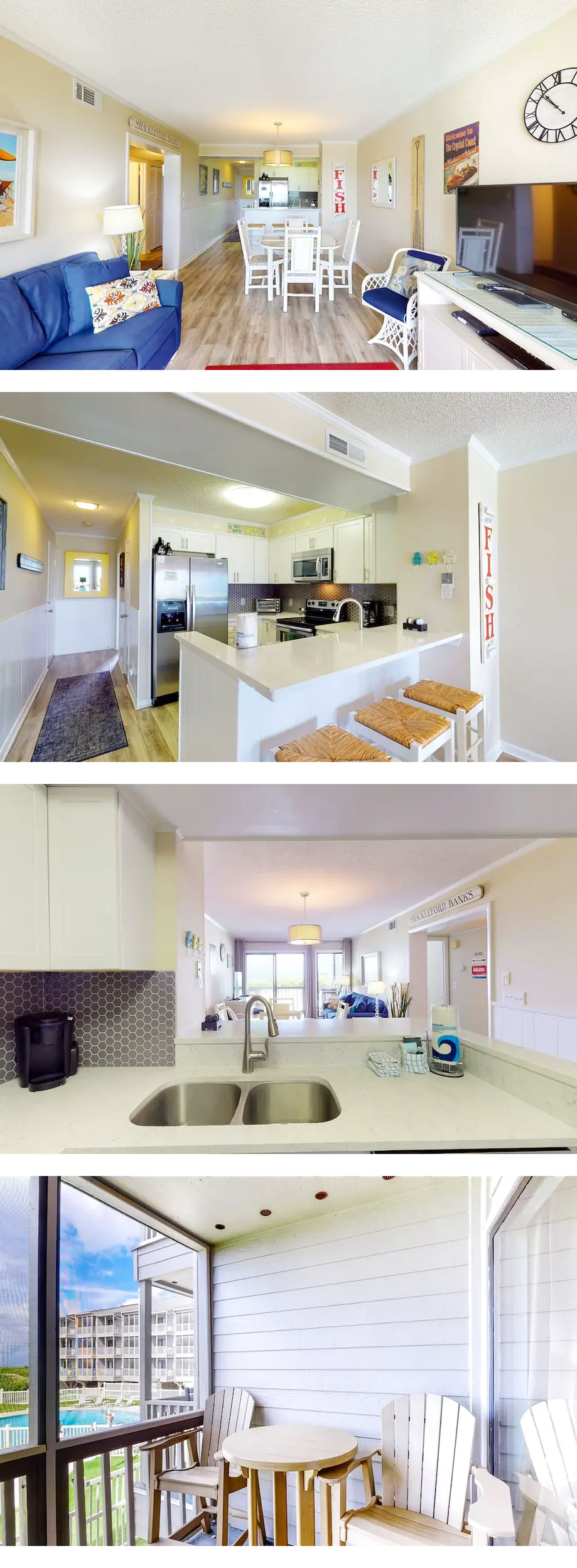 First-Floor, Oceanfront Condo with a Bea...