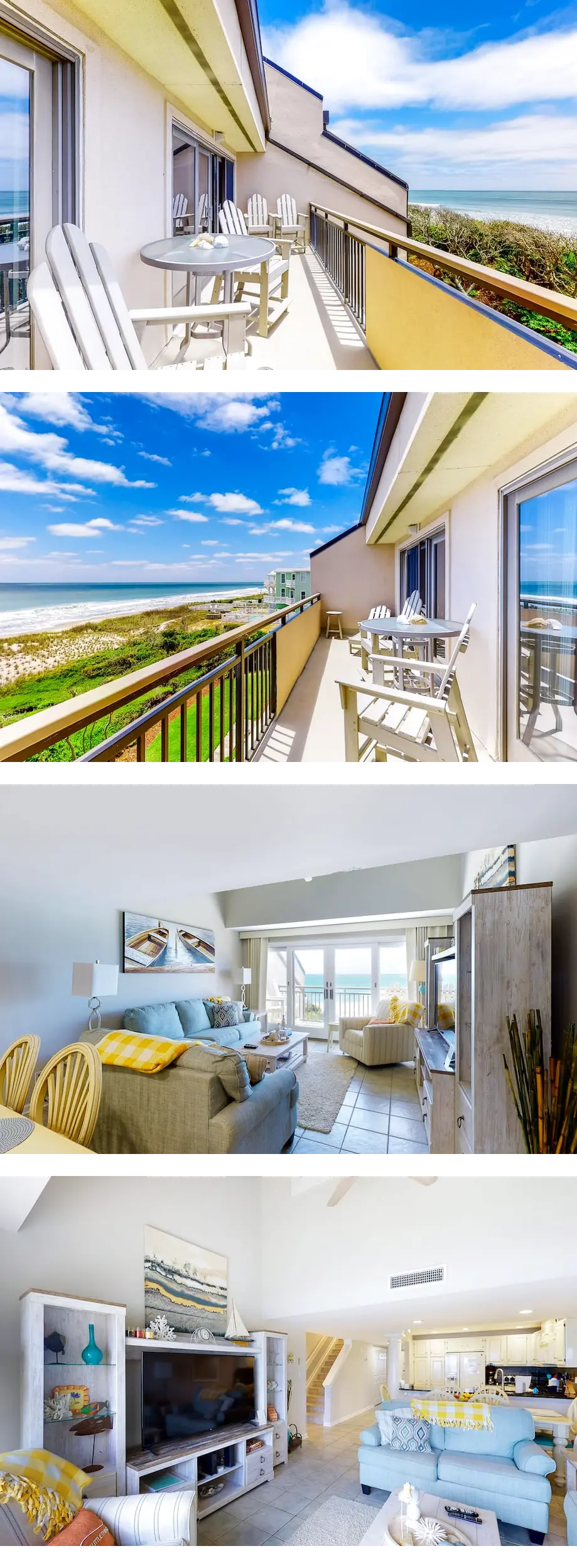 Third-Floor Condo in Direct Oceanfront B...