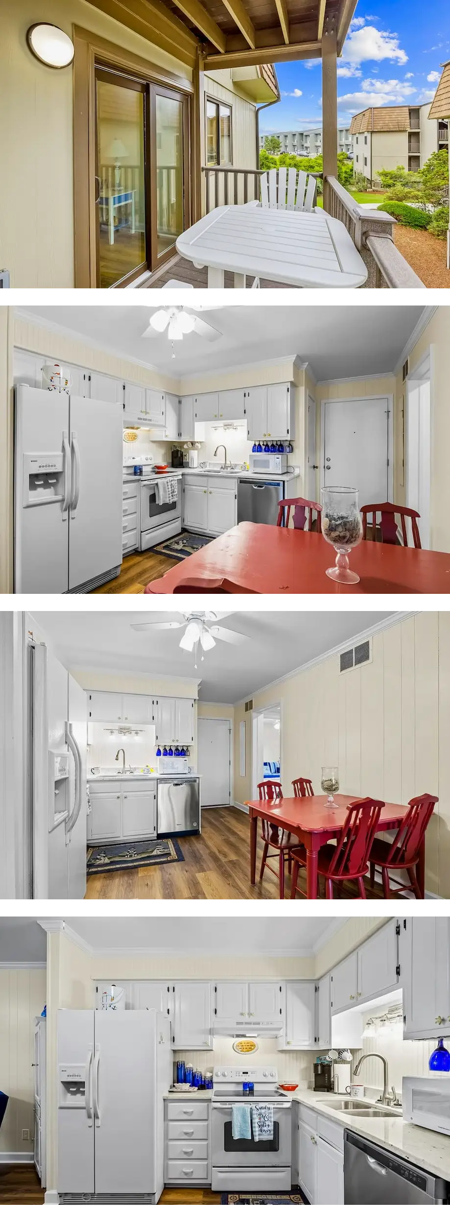 Cheery coastal condo with balcony, AC, W...