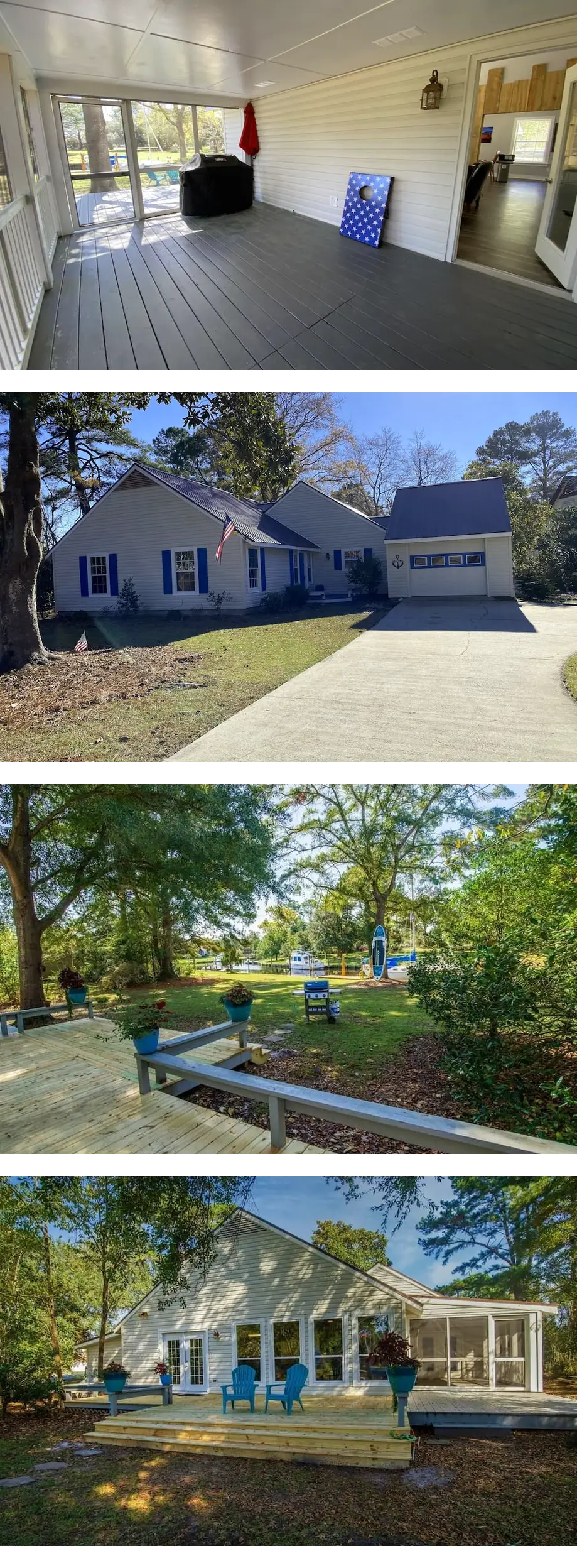 Waterfront property located in the resor...