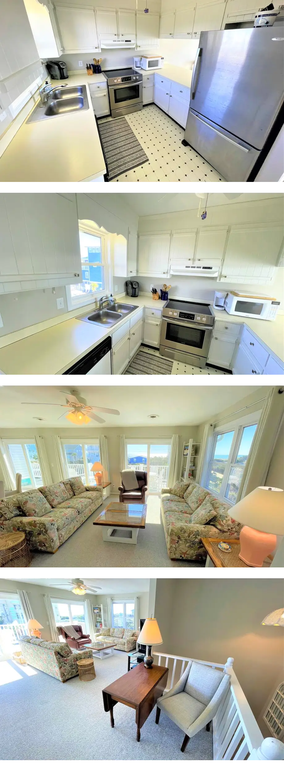 Second row, ocean view duplex w/ easy be...