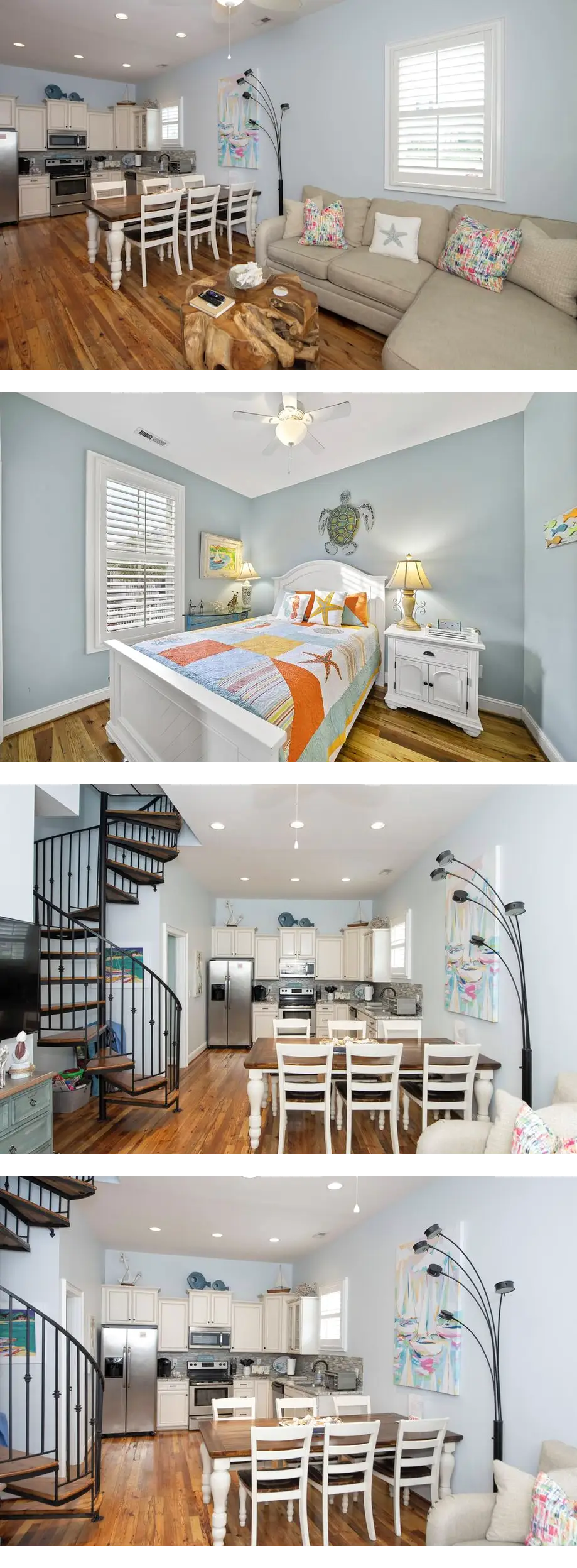 Luxury Clean House Sleeps 7, Steps from Ocean, Atlantic Beach, Pool, Restaurants