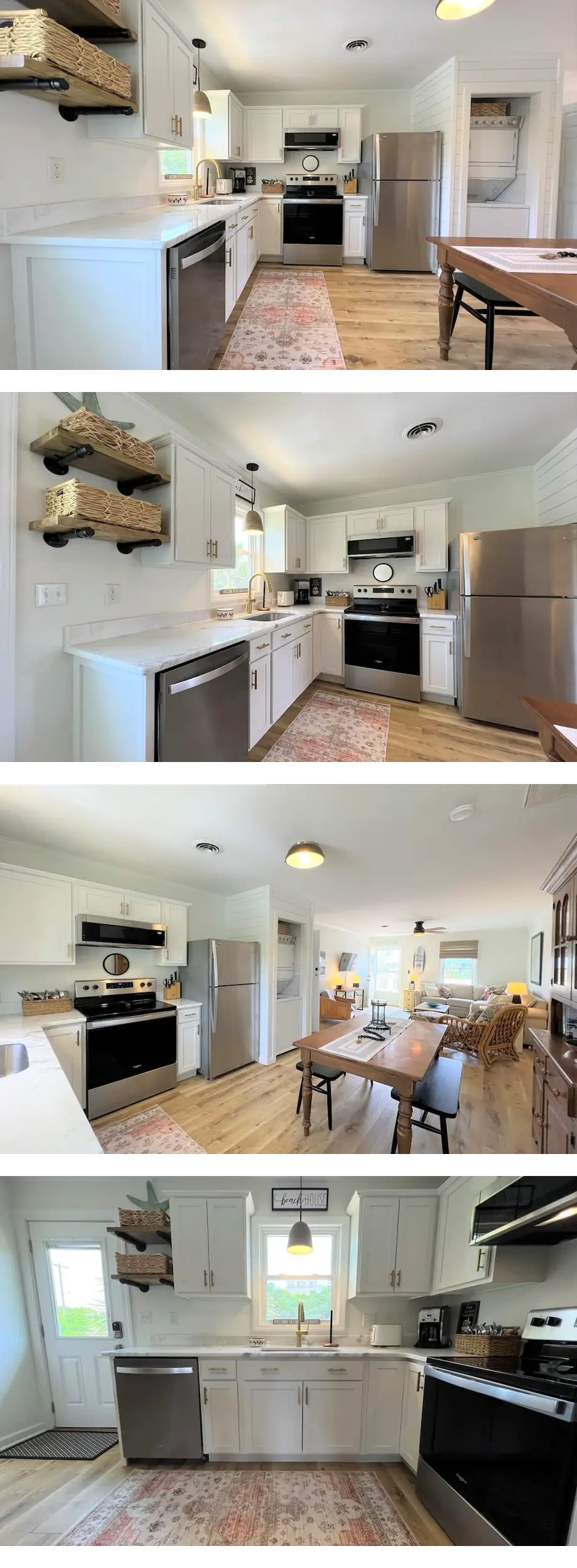 Dogs OK! Steps away from the beach ~ 4BR...