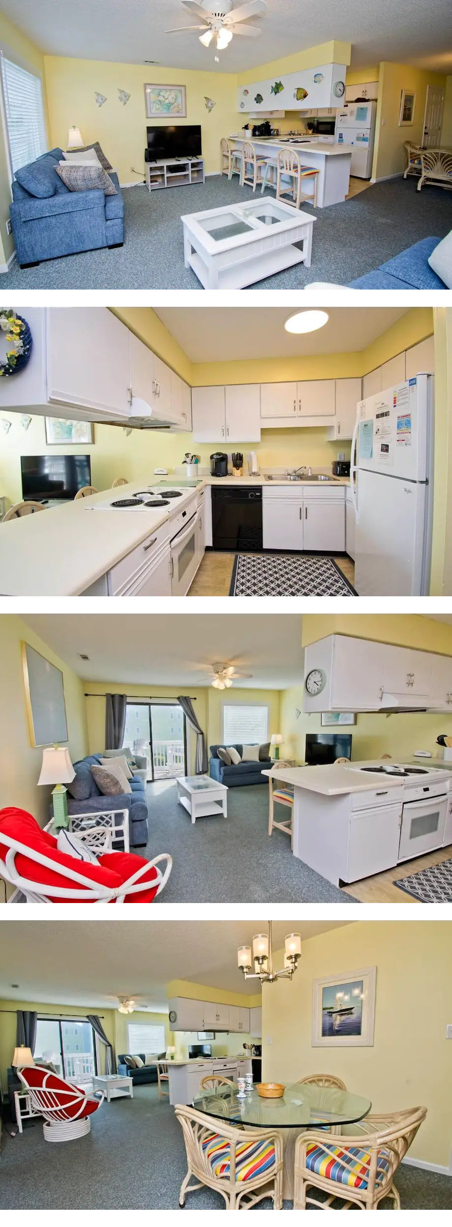Pebble Beach D-202, Oceanfront Condo in Emerald Isle, NC!