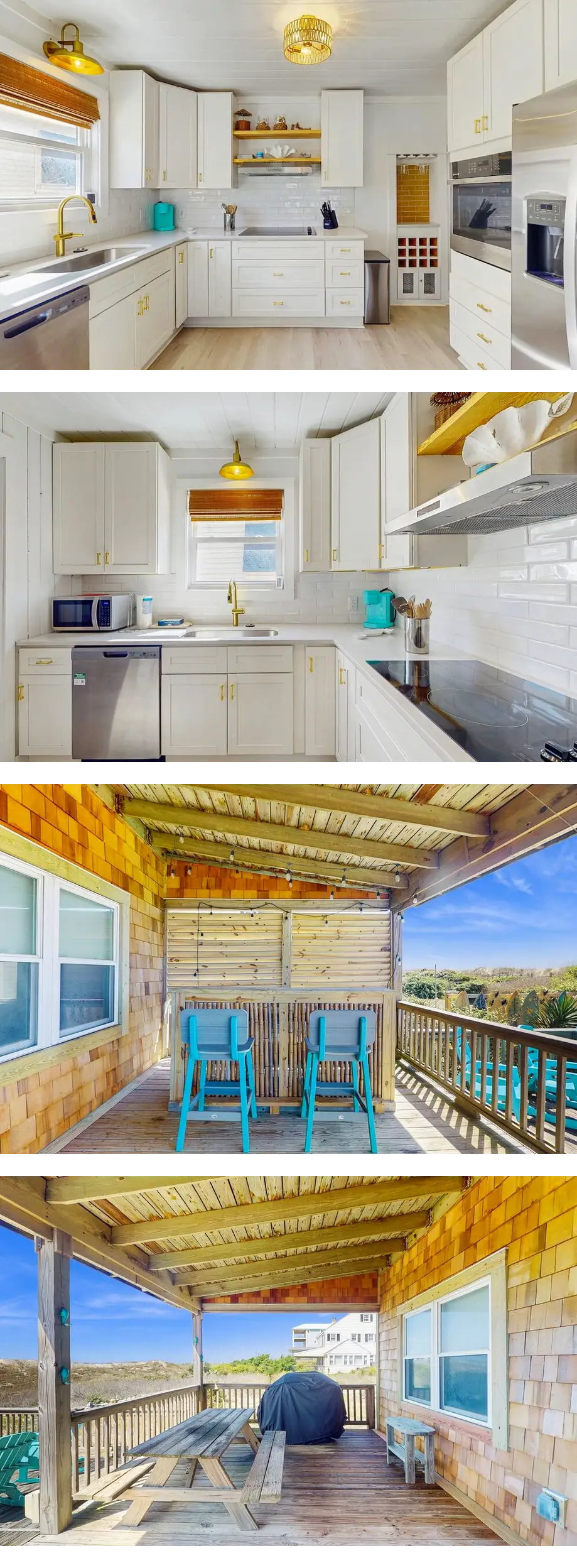 Oceanfront home with patio, stunning vie...