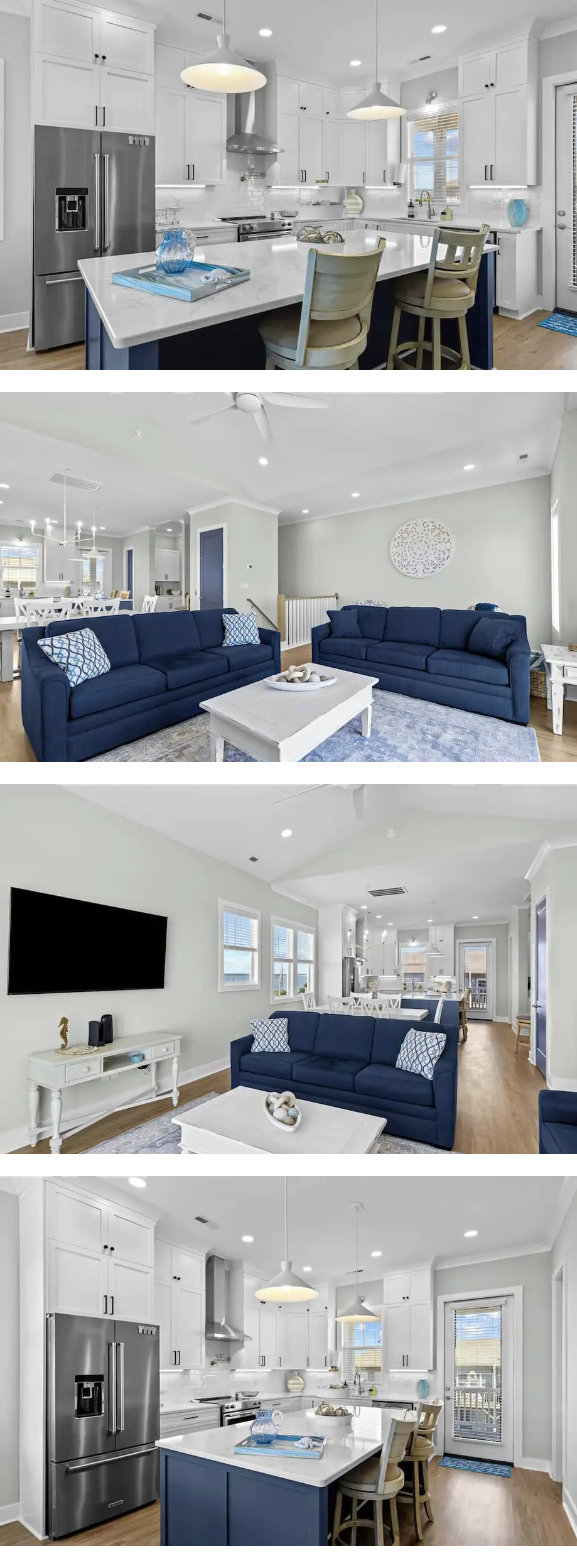 Panoramic View: 4BR, 3.5BA Oceanview Duplex in Emerald Isle!