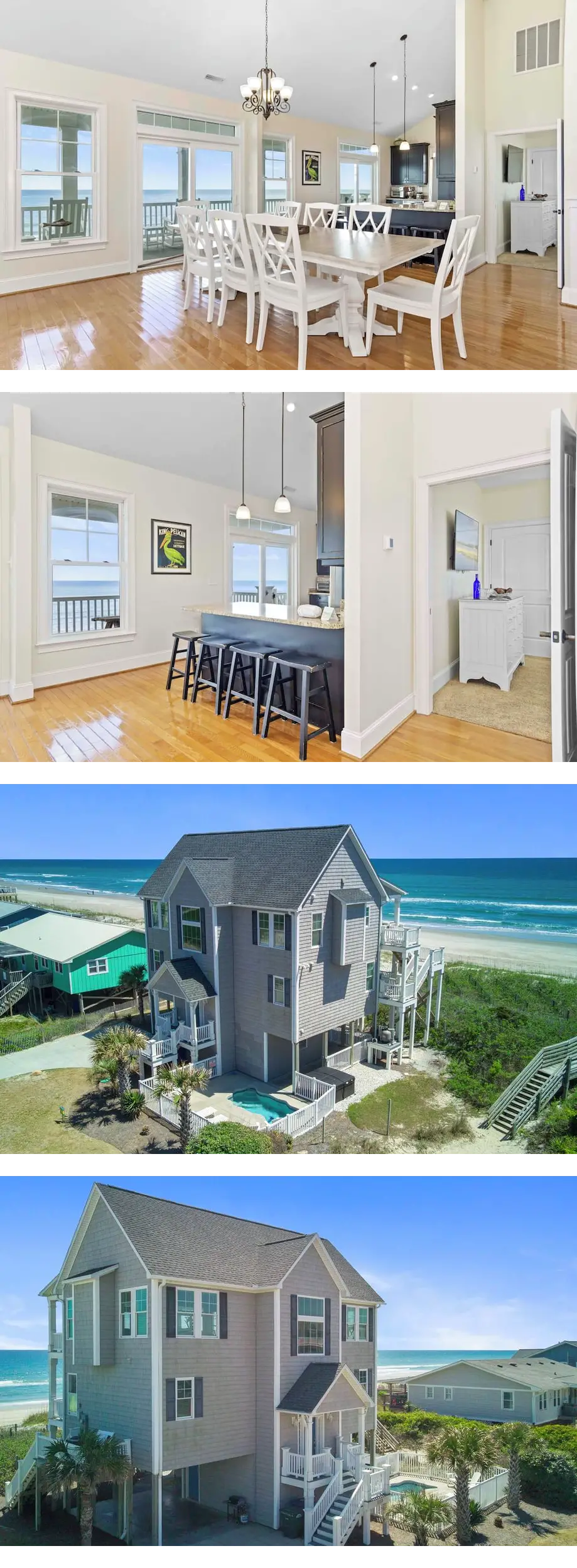 Beautiful 4 BR with private pool & ocean...
