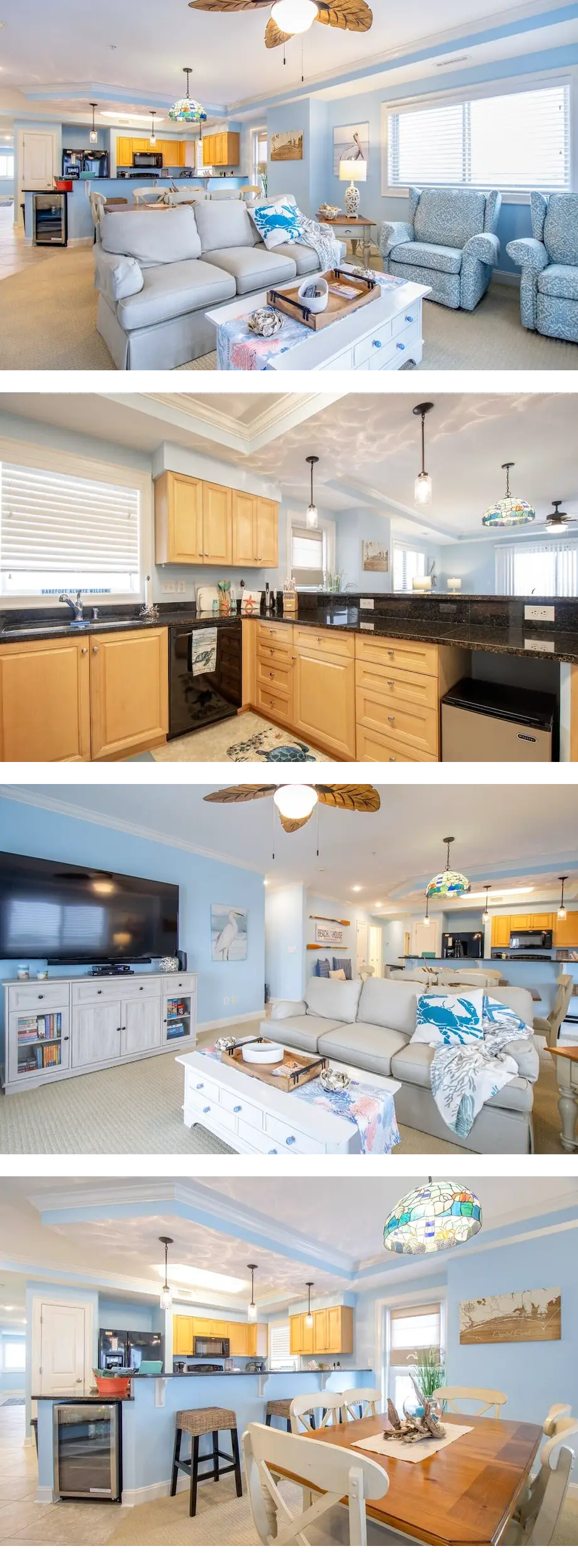 Sound front Condo with Beach a Walk Away