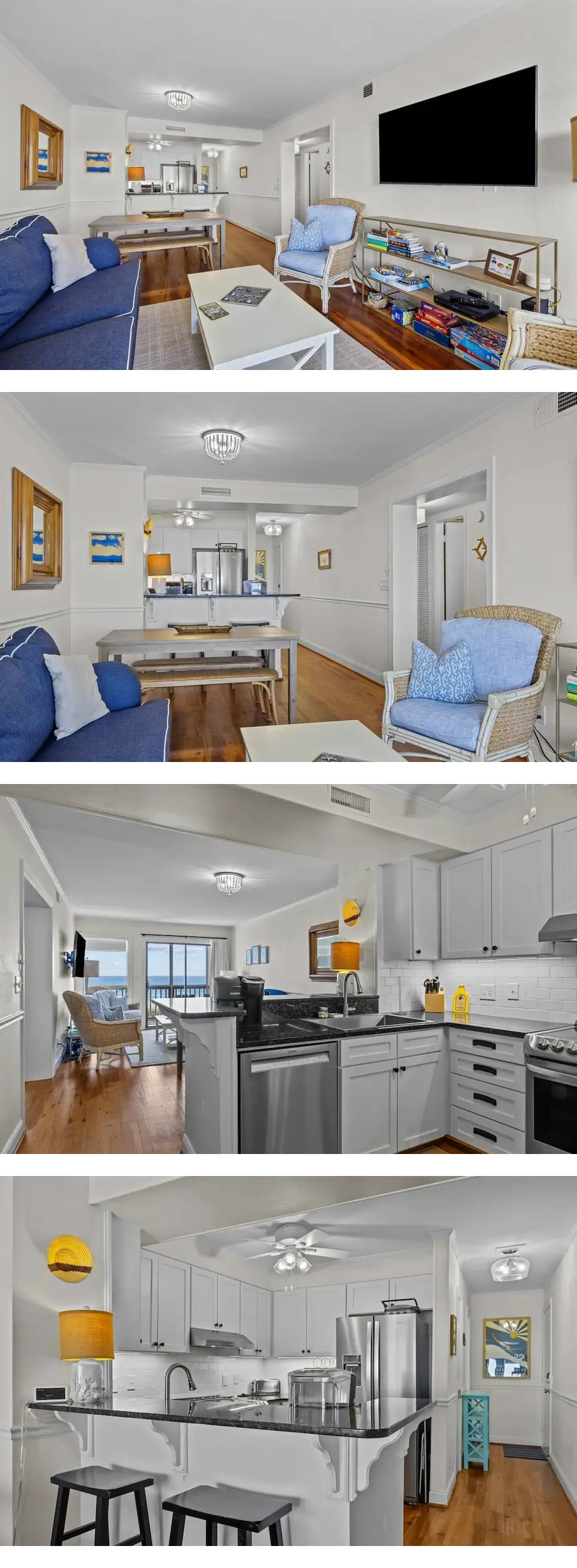 Birds'Nest -oceanfront condo in Dunescap...