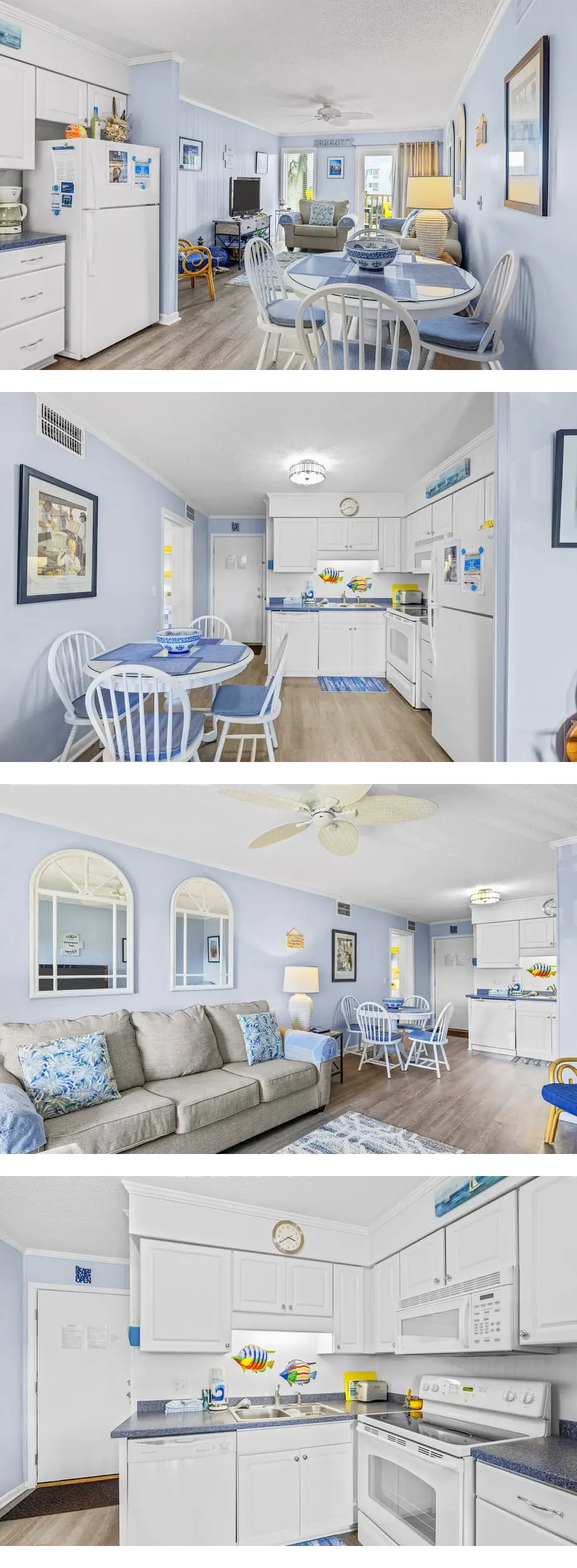 Ocean view condo with pool access, centr...
