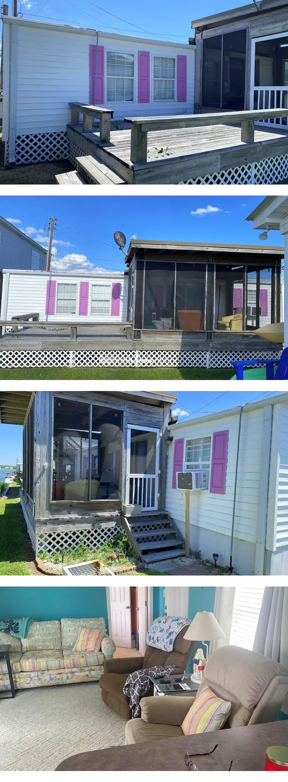 Enjoyable Sound View Mobile Home with AC...