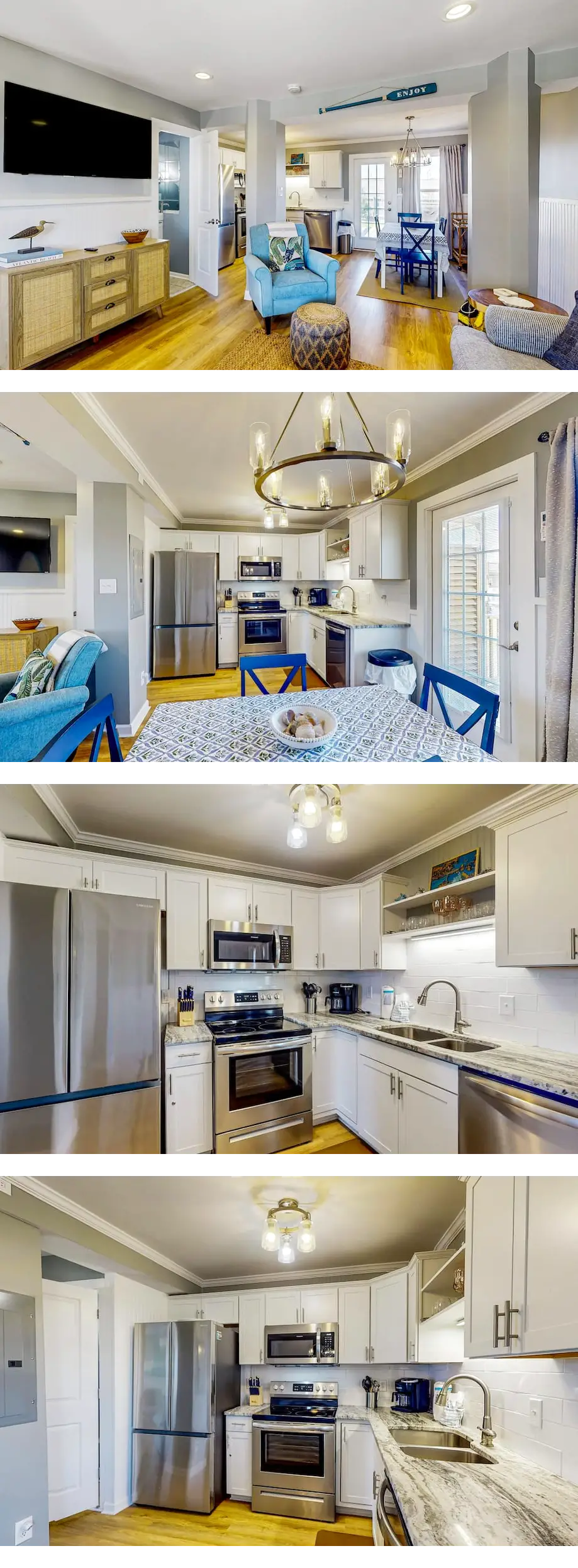 Updated two-story townhouse with furnish...