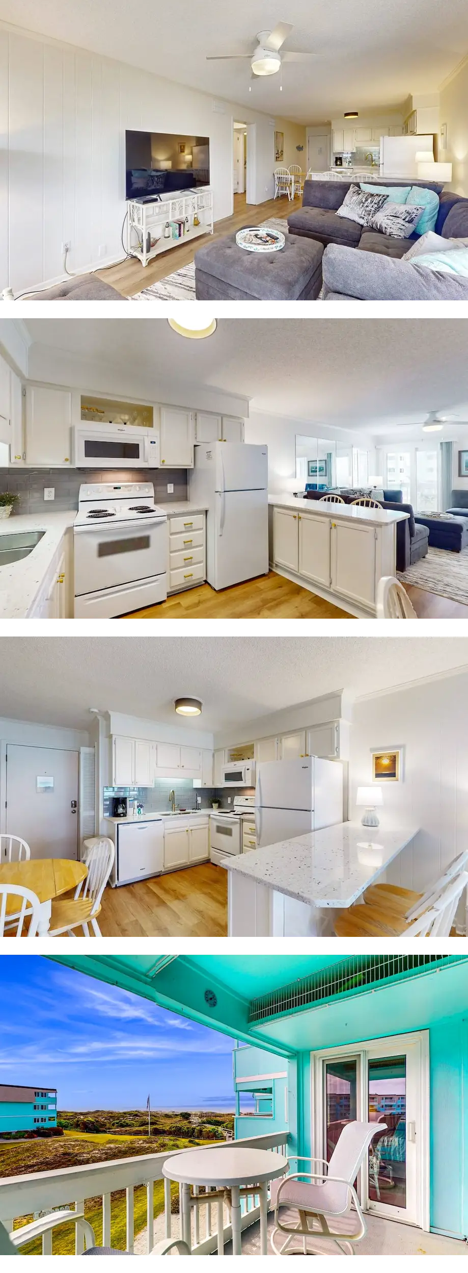 Second-Floor Condo with Ocean & Courtyar...