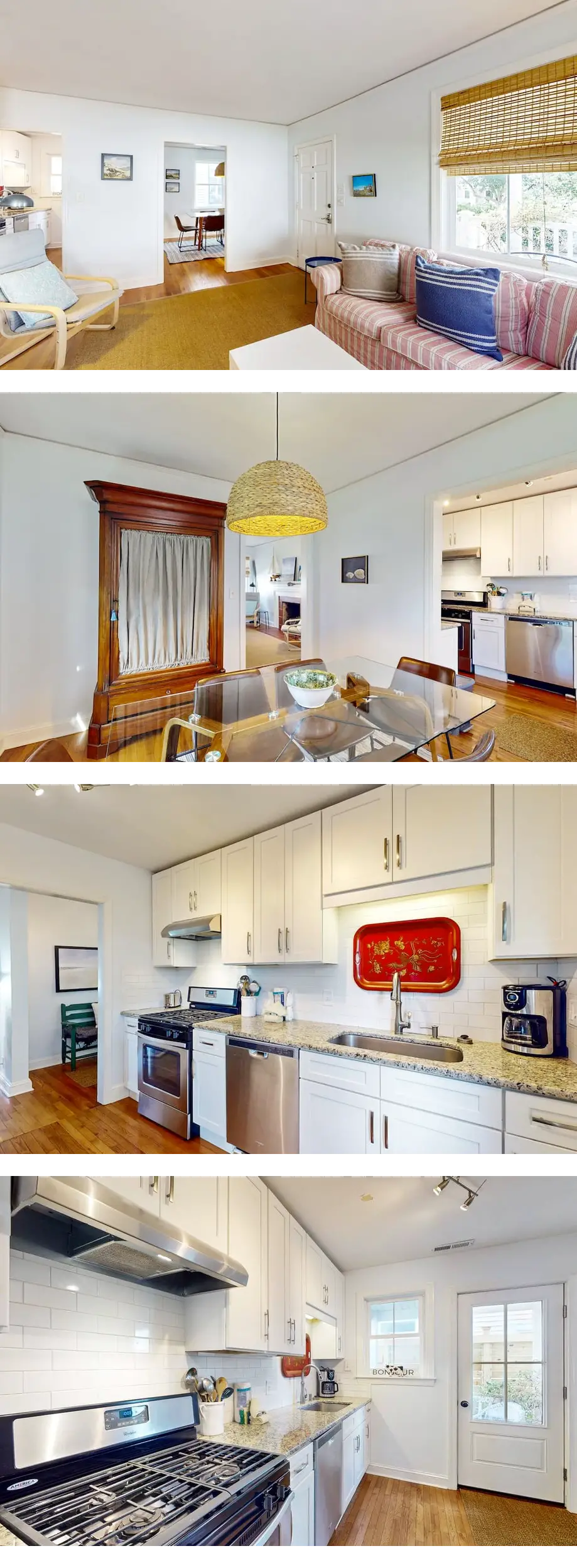 Dog-friendly cottage across from the wat...