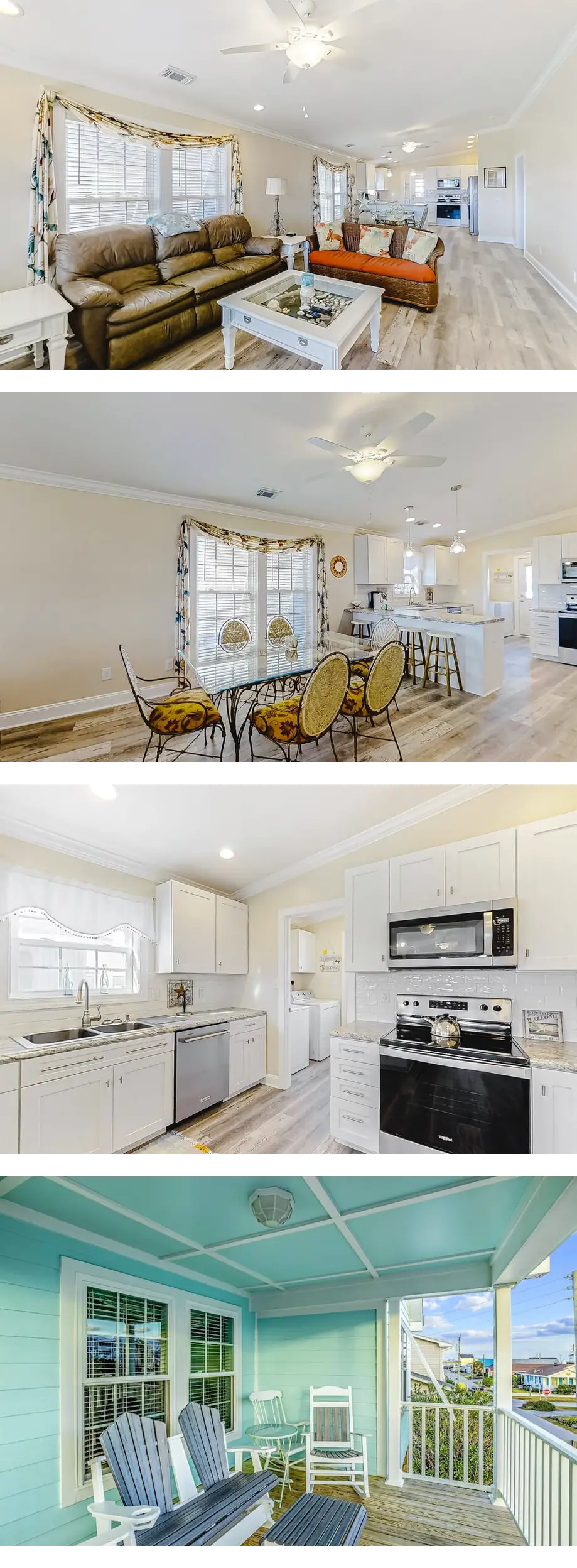 Third-row cottage featuring central AC, ...