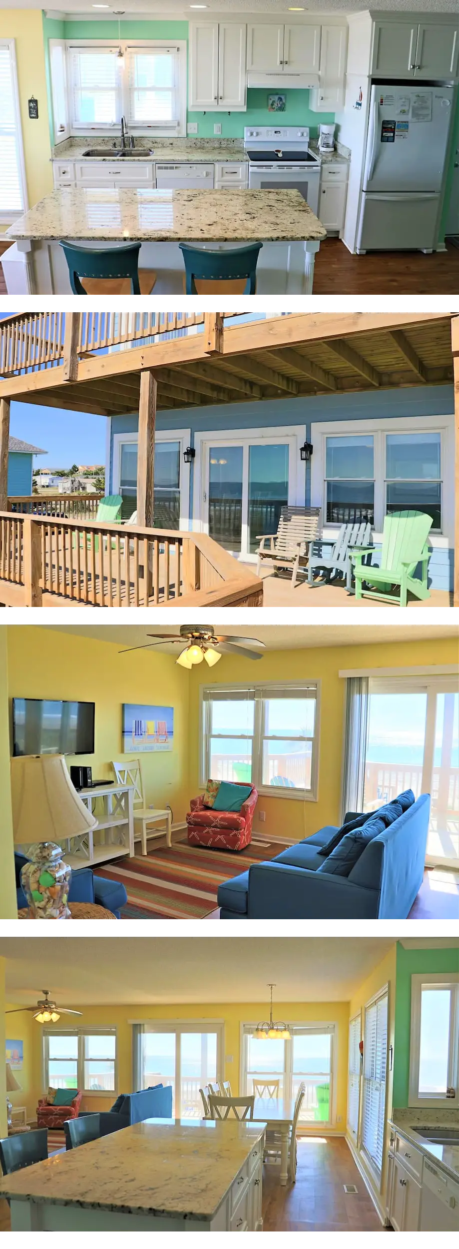 4BR Coastal Retreat with Decks & Grill