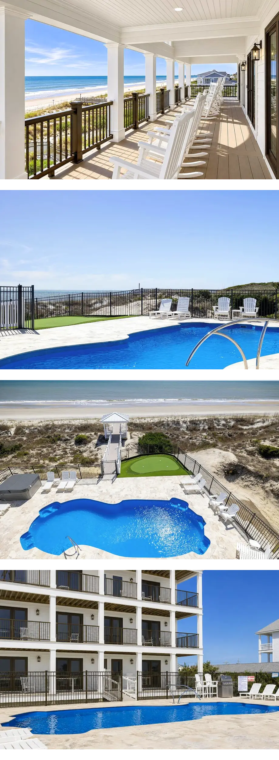 Casa Blanco: Oceanfront House - 10 BR 11...